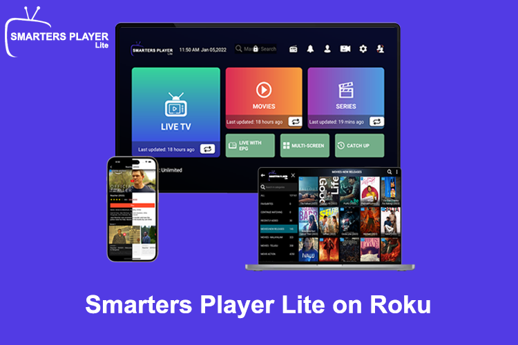 Smarters Player Lite on Roku